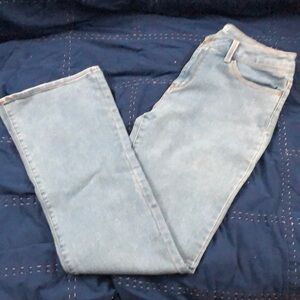 Mid rise bootcut jeans